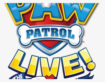 Transparent Paw Patrol Png Images - Paw Patrol Live The Great Pirate Adventure Logo, Png Download, Free Download