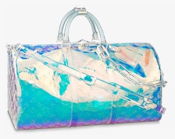 Keepall Prism Monogram Bandouliere 50 Iridescent"  - Louis Vuitton Prism Bag, HD Png Download, Free Download