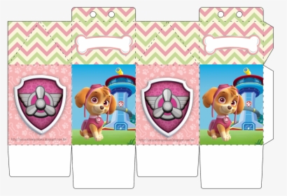 Paw Patrol Birthday, Paw Patrol Party, Candy Boxes, - Candy Paw Patrol Skye, HD Png Download, Free Download