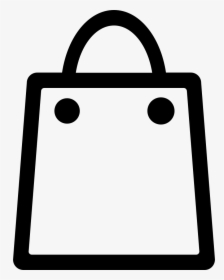 Icon App Store - Shopping Bag Outline Clipart, HD Png Download, Free Download
