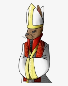 Add Media Report Rss Rabbit Priest Clipart , Png Download - Cartoon, Transparent Png, Free Download