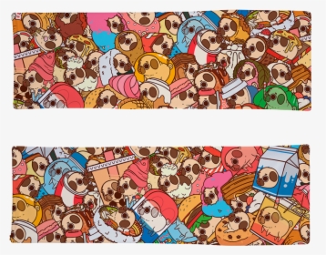 Puglie Wuglie Pile Body Pillow Case - Puglie Pug, HD Png Download, Free Download