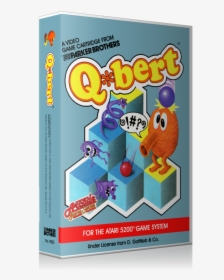 Atari 5200 Qbert 2 Game Cover To Fit A Ugc Style Replacement, HD Png Download, Free Download