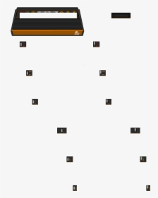 Atari 2600 Clickmap Sheet, HD Png Download, Free Download