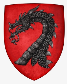 Gules, A Dragon"s Head Erased Sable, HD Png Download, Free Download