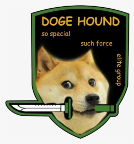 Doge Hound So Specia Such Force Shiba Inu Greyhound, HD Png Download, Free Download