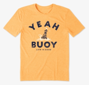 Men"s Yeah Buoy Cool Tee, HD Png Download, Free Download