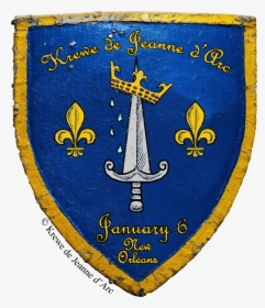 Krewe De Jeanne D"arc Shield Logo Png, Transparent Png, Free Download