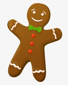 Gingerbread Man Cake Clip Art, HD Png Download, Free Download