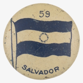 Salvador Flag 59 Art Button Museum, HD Png Download, Free Download