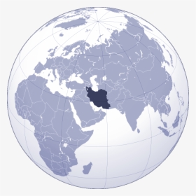 Where Is Iran Located Large Map, HD Png Download, Free Download