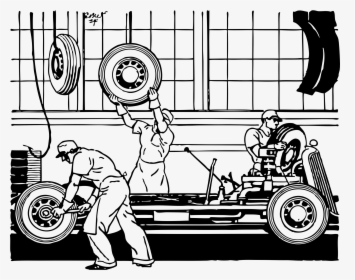 Fastening The Wheels Clip Arts, HD Png Download, Free Download
