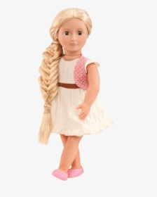 Our Generation Dolls Phoebe Blonde Hair Grow Doll ,, HD Png Download, Free Download