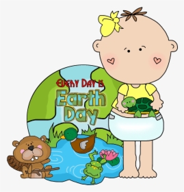 Baby Face Earth Day Clip Art Recycle Love The Earth, HD Png Download, Free Download
