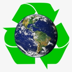 Recycling Symbol With Three Arrows In A Circle, With, HD Png Download, Free Download