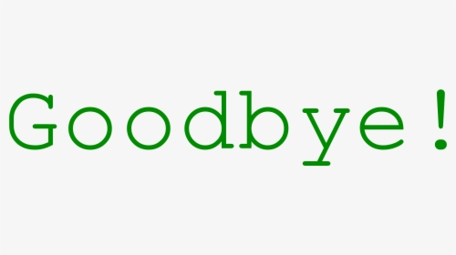 Goodbye Png Images Free Download, Transparent Png, Free Download