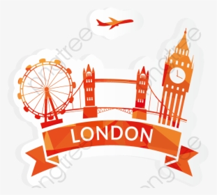 London Travel Element Vector, London Vector, Travel, HD Png Download, Free Download