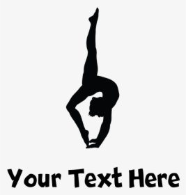 Gymnast Silhouette Boxer Shorts, HD Png Download, Free Download