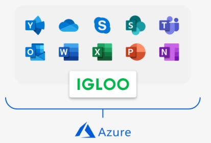 Igloo Integrates With The Office365 Suite, HD Png Download, Free Download