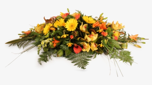 Yellow And Orange Casket Spray, HD Png Download, Free Download