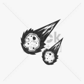 Meteor Vector Image, HD Png Download, Free Download