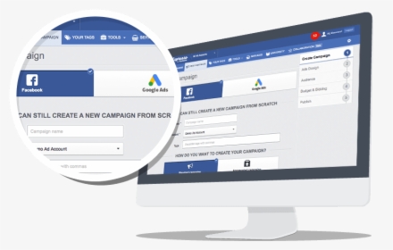 Create Campaign Facebook Adwords, HD Png Download, Free Download