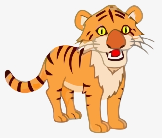 Young Tigger With Large Eyes Clipart Png Image Download, Transparent Png, Free Download