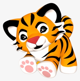 Baby Tiger Clipart 2, HD Png Download, Free Download
