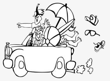 Summer Clipart Black And White Free Clipart Images, HD Png Download, Free Download