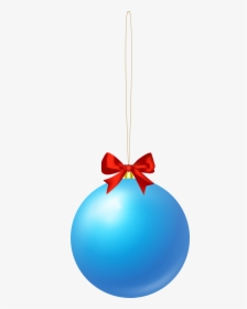 Christmas Ball Blue Png Clip Art - Christmas Decoration, Transparent Png, Free Download