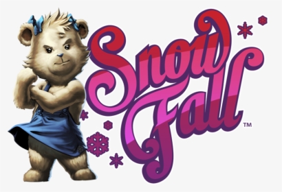 Snow Fall Logo - Cartoon, HD Png Download, Free Download