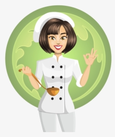 Female Chef Png - Female Chef Clip Art, Transparent Png, Free Download