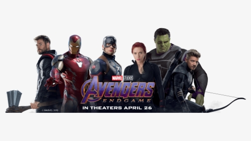 Avengers Endgame Original Six, HD Png Download, Free Download