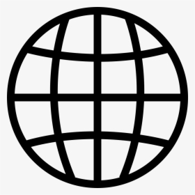 Globe Grid - Website Icon No Background, HD Png Download, Free Download