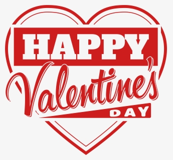 Clip Art Valentine S Heart Transparent - Happy Valentine's Day Png, Png Download, Free Download