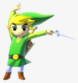 Smashpedia - Zelda Wind Waker Hd Link, HD Png Download, Free Download