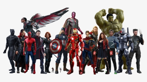 Marvel Heroes No Background, HD Png Download, Free Download