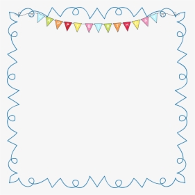 Frames Clipart Happy Birthday Ilrations Hd Images - Frame Transparent Birthday Border, HD Png Download, Free Download