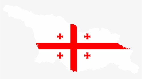 Angle,area,text - Georgia Flag Png, Transparent Png, Free Download
