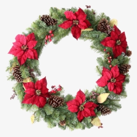 Christmas Reef Png - Transparent Background Christmas Wreath Png, Png Download, Free Download
