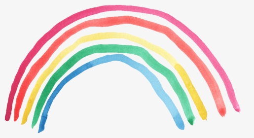 Watercolor Rainbow Png, Transparent Png, Free Download