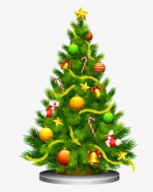 Happy Christmas Png Photo - Tree Christmas Vector Png, Transparent Png, Free Download