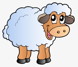 Silhouette Royalty Free Drawing - Sheep Cartoon Image Png, Transparent Png, Free Download