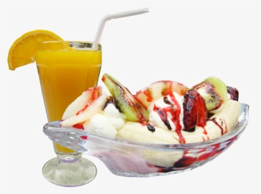 Fruit Salad With Ice Cream Png Photo - Fruit Ice Cream Png, Transparent Png, Free Download
