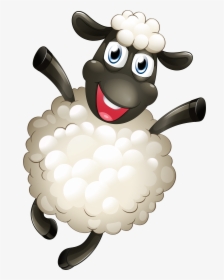 Sheep Sticker Cartoon Free Download Image Clipart - خروف عيد, HD Png Download, Free Download
