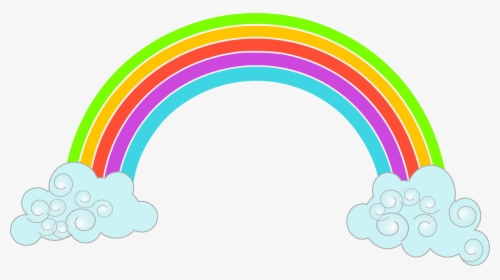 Download Rainbow Png Hd - Rainbow Cartoon Transparent Background, Png Download, Free Download