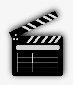 Clapperboard Download Png - Movie Cut Board Gif, Transparent Png, Free Download