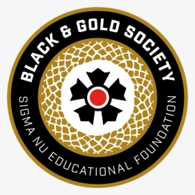 Black And Gold Society Logo - Golf Association Of Michigan, HD Png Download, Free Download