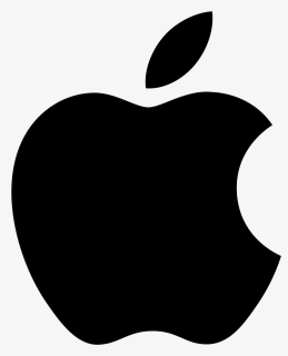 Apple Tech Company Logo Png Transparent Clipart Images - Apple Logo Black Png, Png Download, Free Download