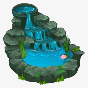 Free Png Waterfall Png Images Transparent - Waterfall Clipart, Png Download, Free Download